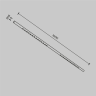 Светильник MAYTONI POINTS C101CL-L1000-24W3-6K-B для штанговой системы освещения Axity