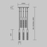 Светильник подвесной MAYTONI SELEMO MOD328PL-L18BS3K