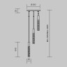 Светильник подвесной MAYTONI SELEMO MOD328PL-L9CH3K