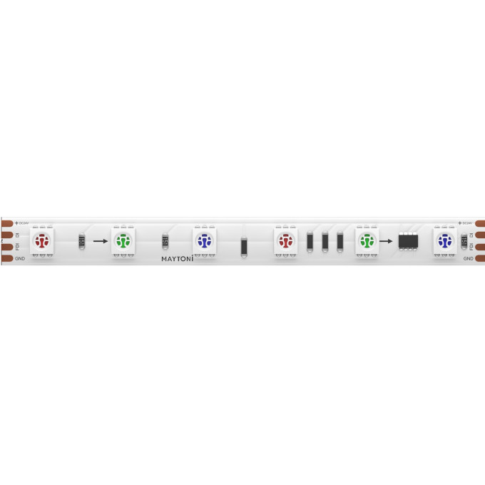 Светодиодная лента Ultra 14,4 Вт/м RGB 24V IP20 MAYTONI SPI 201246