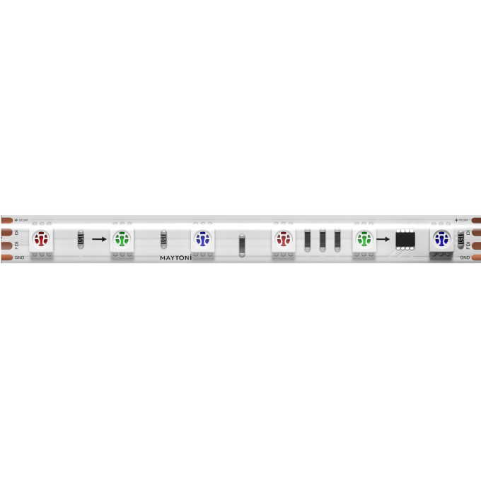 Светодиодная лента Ultra 14,4 Вт/м RGB 24V IP65 MAYTONI SPI 201247