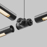 T-образный плоский коннектор для системы без ввода питания MAYTONI SHELF CA015TC-B