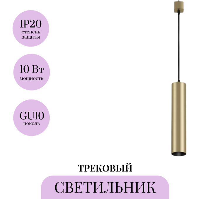 Трековый подвесной светильник MAYTONI FOCUS TR025-1-GU10-MG