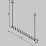 Трековый светильник MAYTONI BASIS ELASITY TR170-1-26W3K-B
