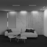 Трековый светильник MAYTONI BASIS EXILITY X TR240-2-12W4K-B