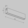Трековый светильник MAYTONI BASIS FLARITY TR151-1-12W3K-PT