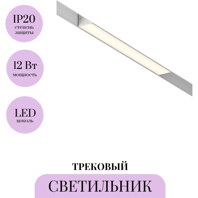 Трековый светильник MAYTONI BASIS TR012-2-12W3K-W