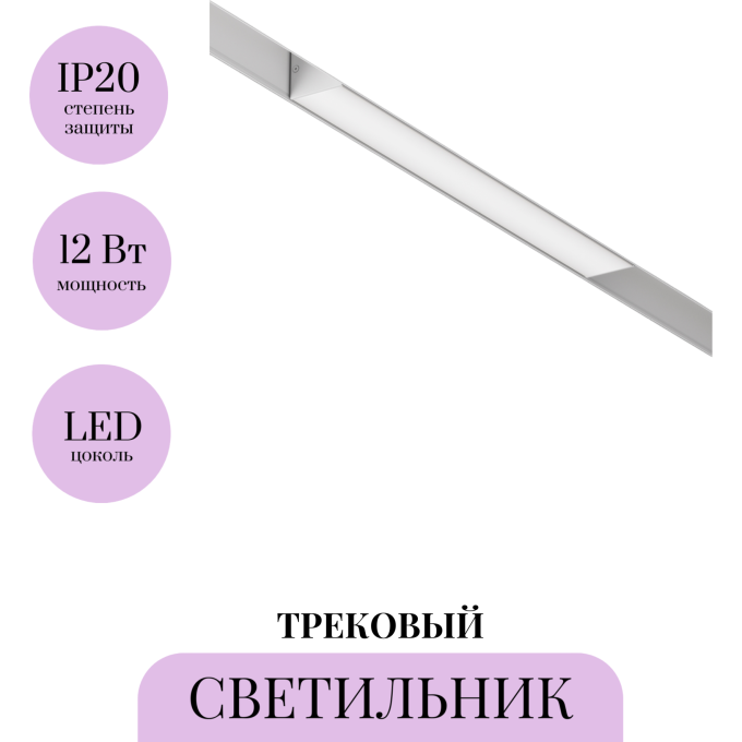 Трековый светильник MAYTONI BASIS TR074-2-12W4K-W