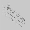 Трековый светильник MAYTONI BASIS TR196-3-10W4K-B