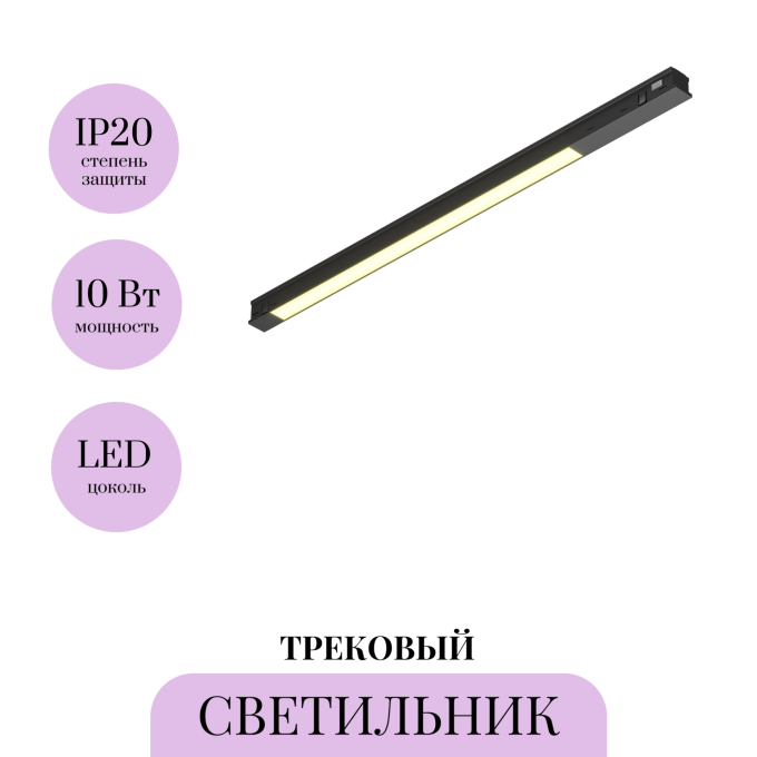 Трековый светильник MAYTONI BASIS TR231-2-10W3K-B