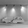 Трековый светильник MAYTONI ELTI DUO TR005-2-2X12W3K-B