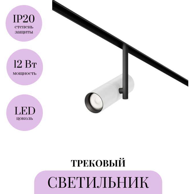 Трековый светильник MAYTONI ELTI TR005-2-12W4K-BW