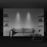 Трековый светильник MAYTONI EXILITY TR031-2-6W3K-B
