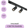 Трековый светильник MAYTONI FOCUS DUO BASITY TR176-1-2X3WTW-M-B