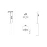 Трековый светильник MAYTONI FOCUS LED TR016-2-12W4K-W