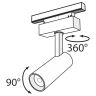 Трековый светильник MAYTONI FOCUS LED TR019-2-10W3K-B