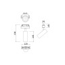 Трековый светильник MAYTONI FOCUS LED TR019-2-15W3K-W