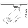 Трековый светильник MAYTONI FOCUS TR004-1-GU10-G