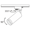 Трековый светильник MAYTONI FOCUS TR004-1-GU10-W