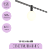 Трековый светильник MAYTONI LUNA TR208-1-5W3K-B