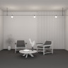 Трековый светильник MAYTONI LUNA TR208-1-5W3K-B