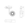 Трековый светильник MAYTONI OKO TR024-1-10W3K