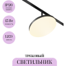 Трековый светильник MAYTONI PLATO TR131-2-15W3K-B