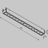 Трековый светильник MAYTONI POINTS ELASITY TR162-1-12W3K-M-B