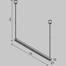 Трековый светильник MAYTONI POINTS ELASITY TR169-1-26W3K-M-B