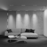 Трековый светильник MAYTONI POINTS EXILITY TR241-2-6W3K-B