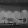 Трековый светильник MAYTONI POINTS TR031-4-12W3K-S-DS-B