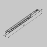 Трековый светильник MAYTONI POINTS TR232-2-10W3K-B