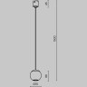 Трековый светильник MAYTONI SFERA ELASITY TR165-1-8W3K-M-B