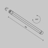 Трековый светильник MAYTONI SHELF BASIS C147CL-L500-12W3K-B
