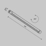 Трековый светильник MAYTONI SHELF POINTS C149CL-L500-12W3K-B