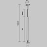 Трековый светильник MAYTONI SKIM LEVITY TR191-1-3W2.7K-M-BW