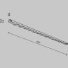Трековый светильник MAYTONI SPIKY BASITY TR175-1-24WTW-M-B