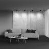 Трековый светильник MAYTONI TR007-1-18W3K-B