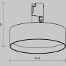 Трековый светильник MAYTONI ZON TR204-1-12W3K-B