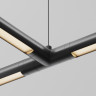 Тросовый подвес 1000мм с потолочной чашей для системы MAYTONI SHELF CA029SW-L1000-B