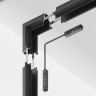Угловой коннектор внутренний MAYTONI TRA004ICL-22B черный