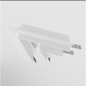 Угол-соединитель 45° MAYTONI GRAVITY TRA010CLS-42W встраиваемый белый