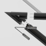 Угол-соединитель 45° MAYTONI GRAVITY TRA010CLS-42B встраиваемый черный
