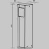 Уличная розетка MAYTONI SOCKET O459FL-GF01SC 2000Вт IP 54