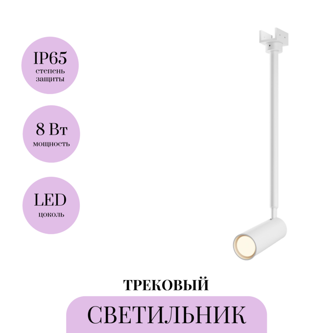 Уличный трековый светильник MAYTONI FOCUS LED ELASITY IP O-TR01-2-P-8WW3K