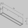 Уличный трековый светильник MAYTONI POINTS ELASITY IP O-TR01-3-S-20WB3K
