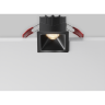 Встраиваемый светильник MAYTONI ALFA LED DL043-01-10W3K-SQ-B-1