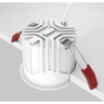 Встраиваемый светитель MAYTONI ALFA LED DL043-01-15W3K-RD-W-1