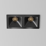 Встраиваемый светильник MAYTONI ALFA LED DL043-02-10W3K-SQ-B-1