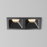 Встраиваемый светильник MAYTONI ALFA LED DL043-02-10W3K-SQ-B-1